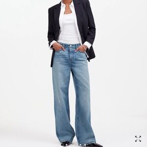 Madewell Low Slung Baggy Hamburg Wash